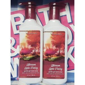 BBW Afternoon Apple Picking Gentle Gel Hand Soap w. Essential Oil